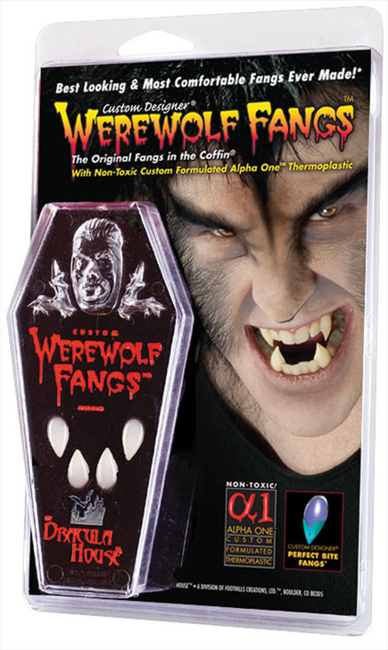 Foothills Creations Foothills Creations Werewolf Fangs - Clam Shell