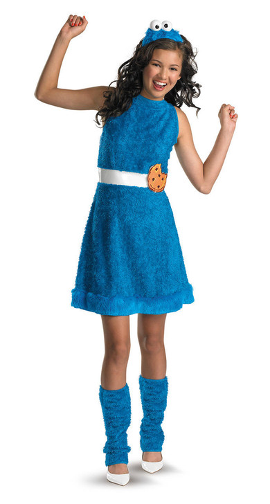 Disguise Girls Cookie Monster Costume - Sesame Street