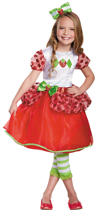 Disguise Girls Strawberry Shortcake Deluxe Costume