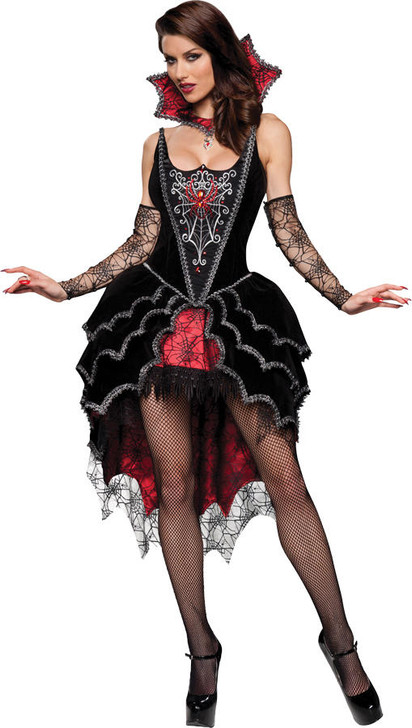 InCharacter Costumes InCharacter Costumes Womens Webbed Mistress Costume