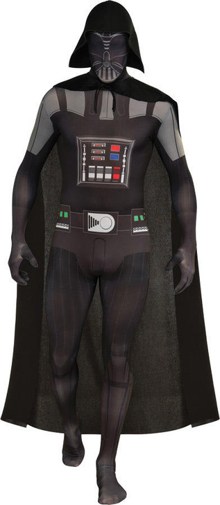 Rubies Mens Darth Vader Skin Suit - Star Wars Classic