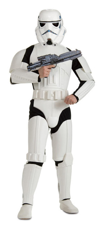 Rubies Mens Deluxe Stormtrooper Costume - Star Wars Classic