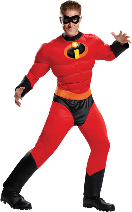 Disguise Mens Mr Incredible Classic Muscle Costume - the Incredibles 2