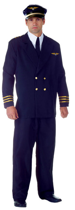 Underwraps Underwraps Airline Captain Costume