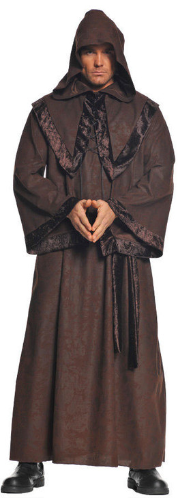 Underwraps Men's Deluxe Monk Robe