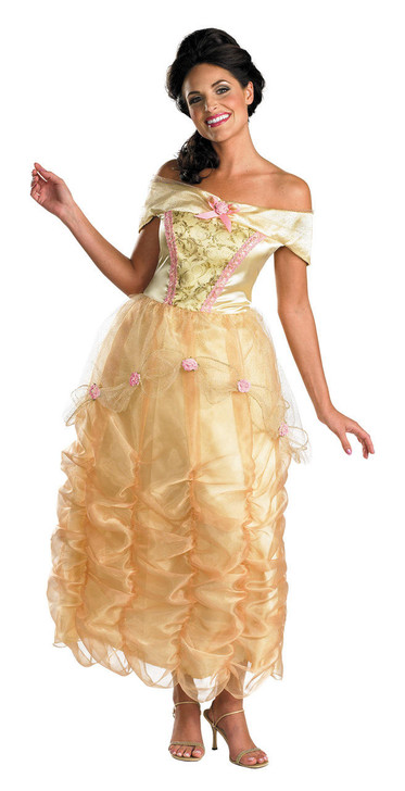 Disguise Womens Belle Deluxe Costume - Beauty and the Beast