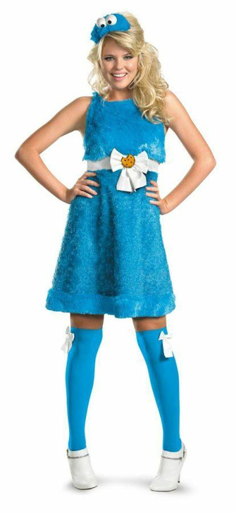 Disguise Womens Cookie Monster Sassy Costume - Sesame Street