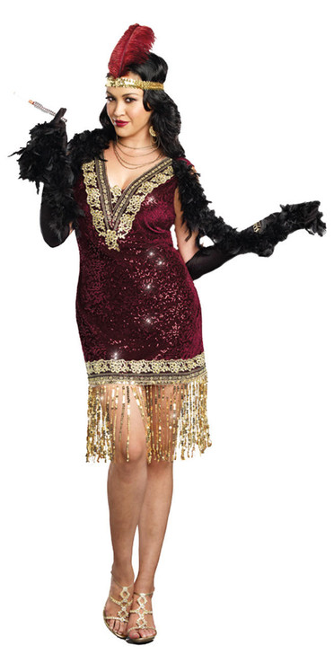 Dreamgirl Womens Plus Size Sophisticated Lady Costume