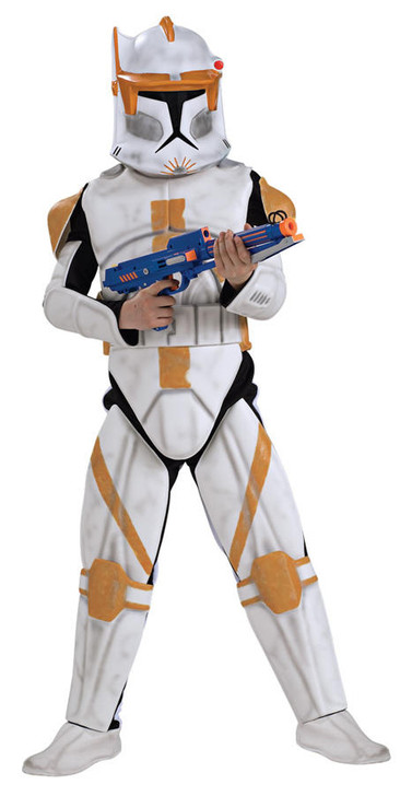 Rubies Boys Deluxe Commander Cody Costume - Star Wars Clone Wars