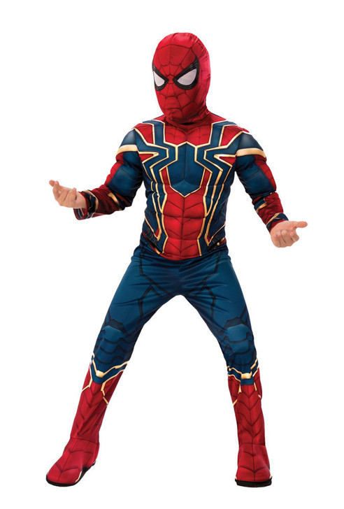 Rubies Boys Iron Spider Deluxe Costume - Avengers 4