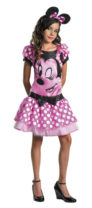Disguise Disguise Girls Minnie Mouse Pink Costume