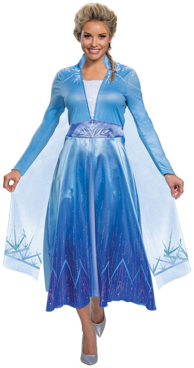 Disguise Disguise Womens Elsa Deluxe Costume - Frozen 2