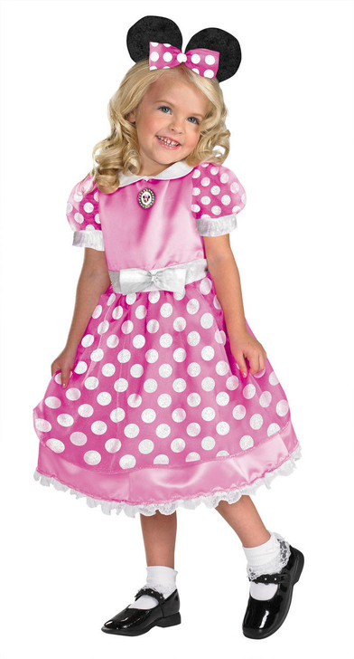 Disguise Girls Clubhouse Pink Minnie Mouse Costume