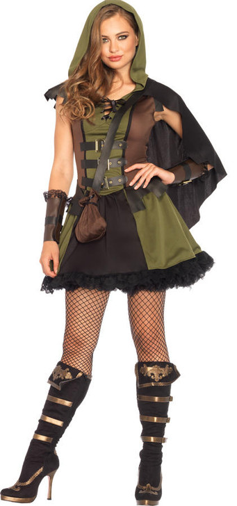 Leg Avenue Leg Avenue Womens Darling Robin Hood Costume