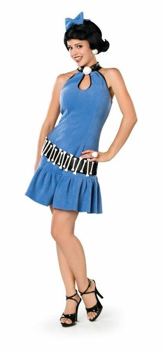 Rubies Womens Deluxe Betty Rubble Costume - the Flintstones