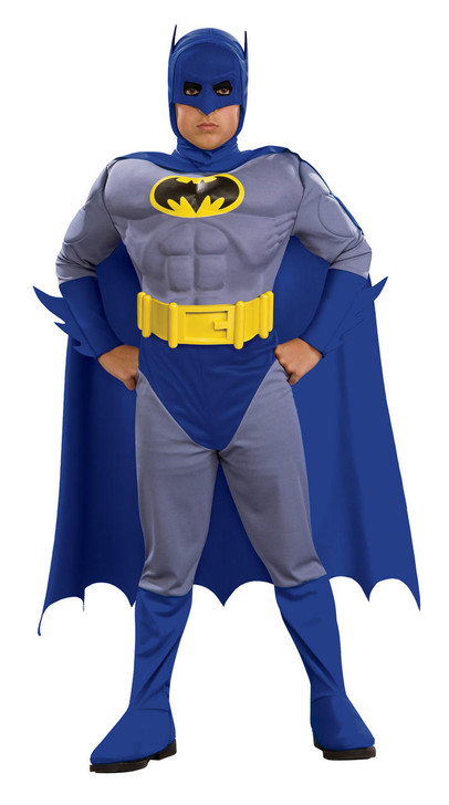 Rubies Deluxe Muscle Batman Costume - Brave and the Bold
