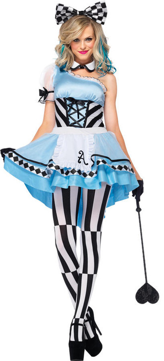 Leg Avenue Leg Avenue Womens Psychedelic Alice Costume