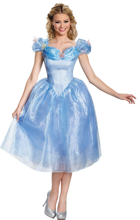 Disguise Womens Cinderella Deluxe Costume - Cinderella Movie