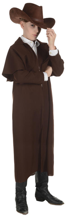 Underwraps Underwraps Wild West Duster Brown Coat - UR27588LG