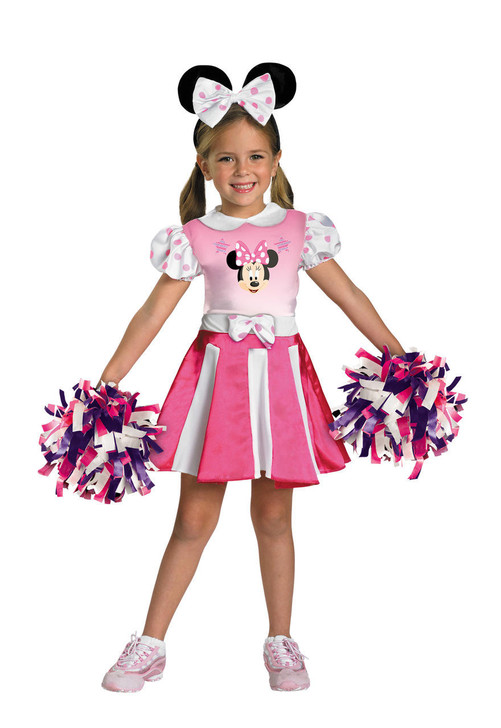 Disguise Disguise Girls Minnie Mouse Cheerleader Costume