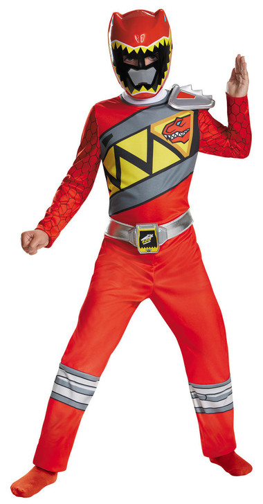 Disguise Boys Red Ranger Classic Costume - Dino Charge - DG82757G