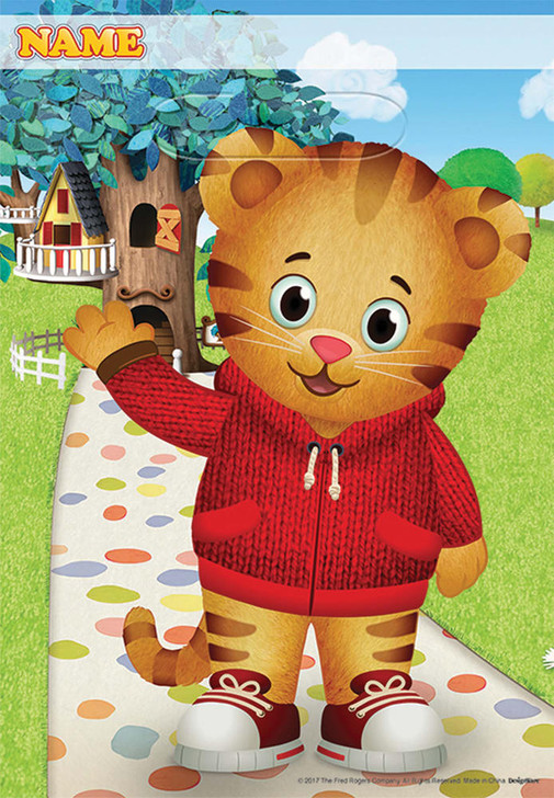 AmScan AmScan Daniel Tiger Loot Bags - Pack of 8