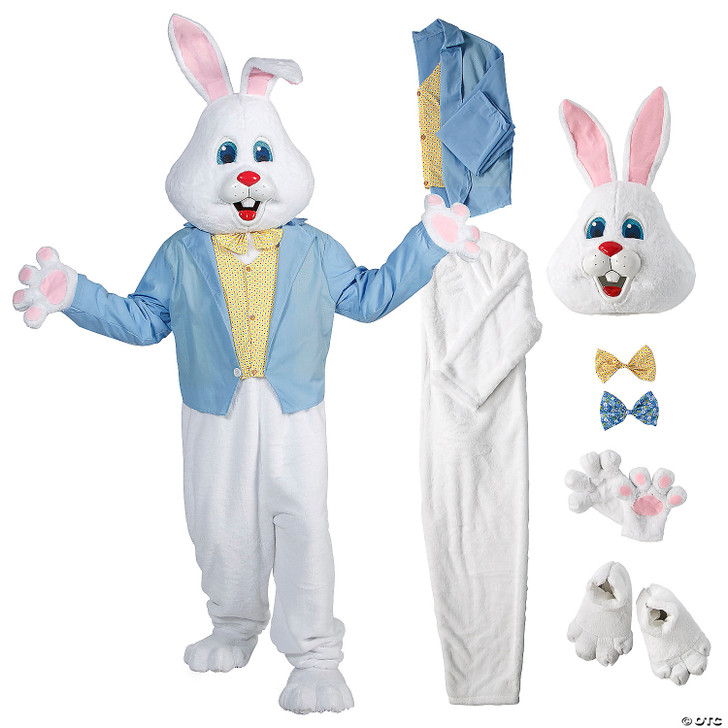 Easter Bunny Faux Vest Yellow