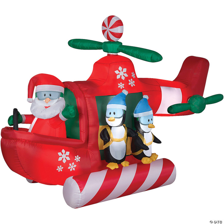 Blow Up Inflatable Animated Helicopter