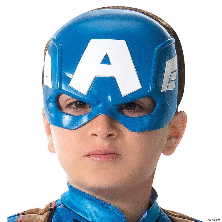 Kid's Marvel Captain America Steve Rogers Half Mask
