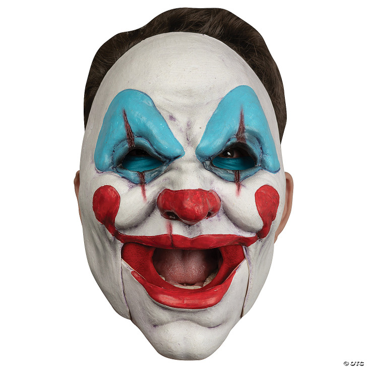 Adult's Clown Moving-Mouth Latex Mask
