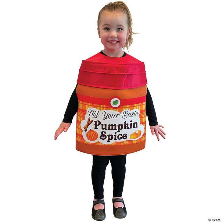 Pumpkin Spice Seasoning Child Costume
