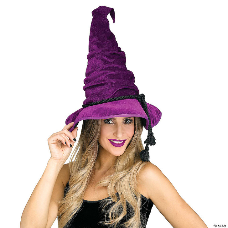 Hat Witch Purple/Velour