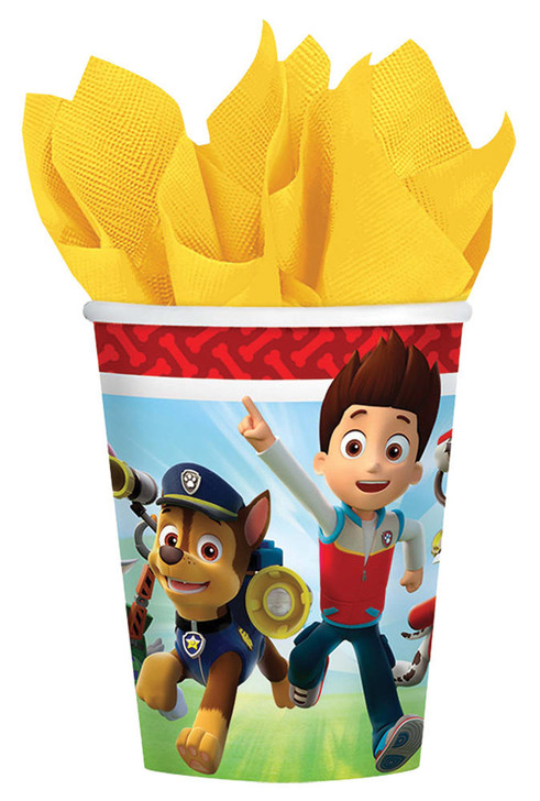 AmScan AmScan 9oz Paw Patrol Cups - Pack of 8