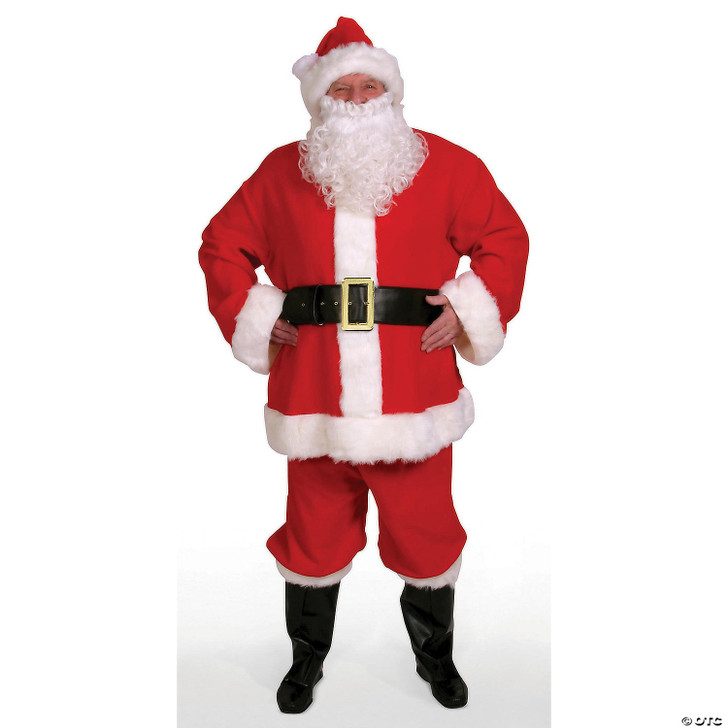 Adlt Santa Suit Economy Lg