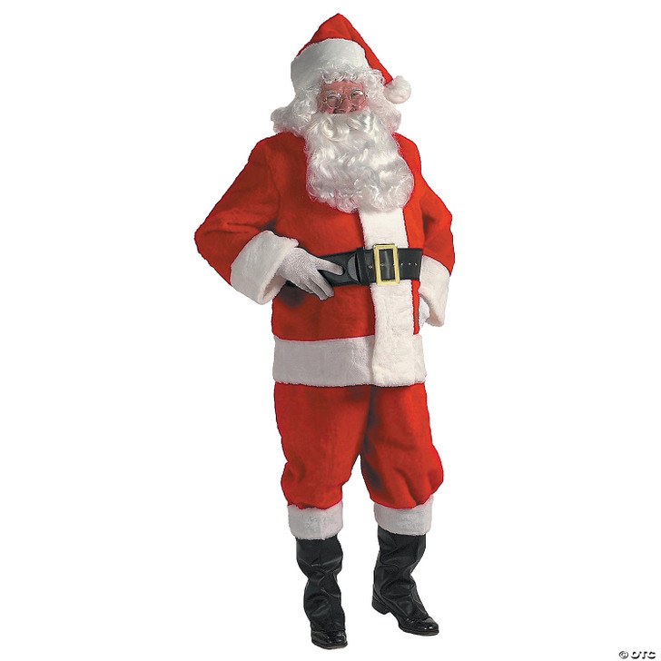 Adlt Santa Suit Deluxe Lg