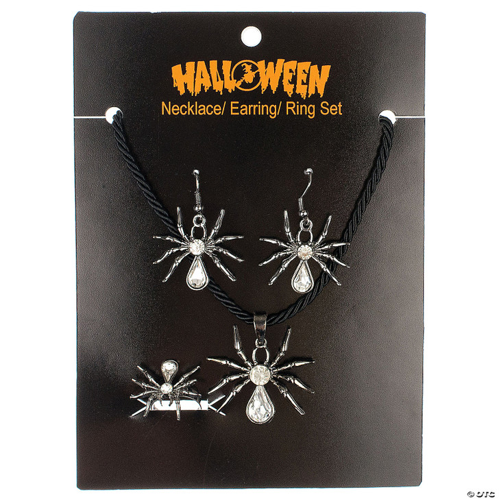 Spider Jewelry Set