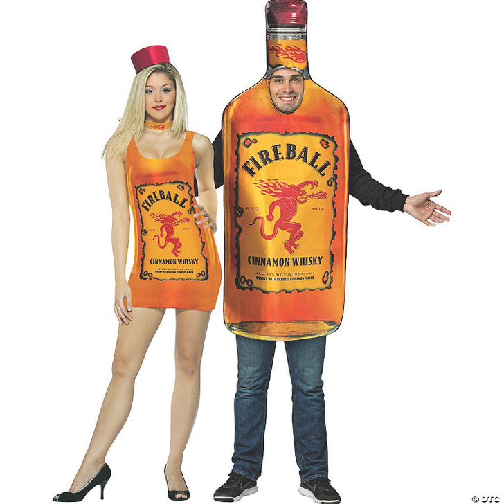 Fireball Couple Costume