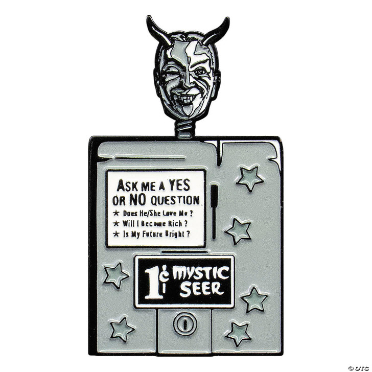 Twilight Zone Mysic Seer Machne Enamel Pin