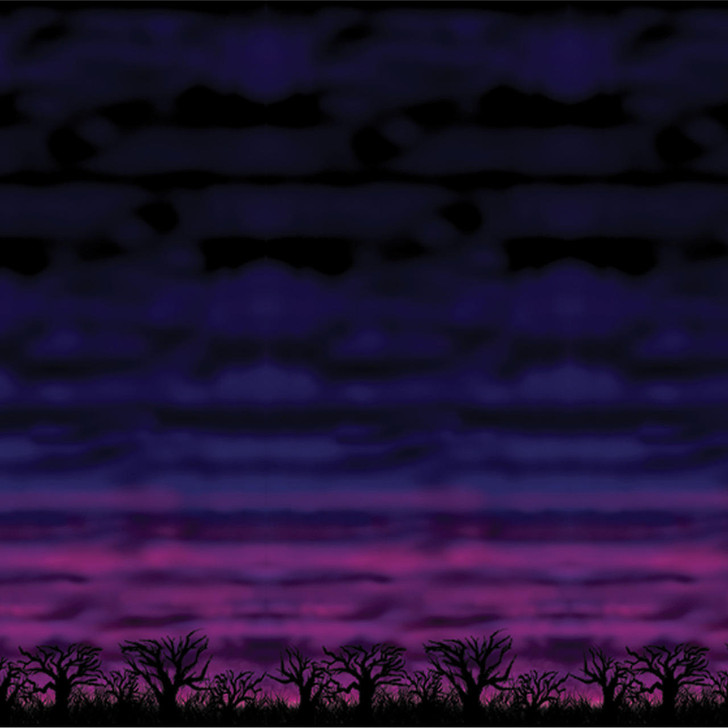 Beistle Spooky Sky Backdrop
