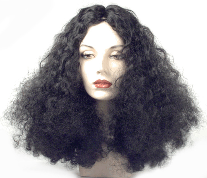 deluxe diana ross black hair wig huge big diva