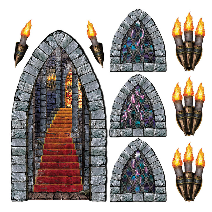 Beistle Stairway Window Torch Props