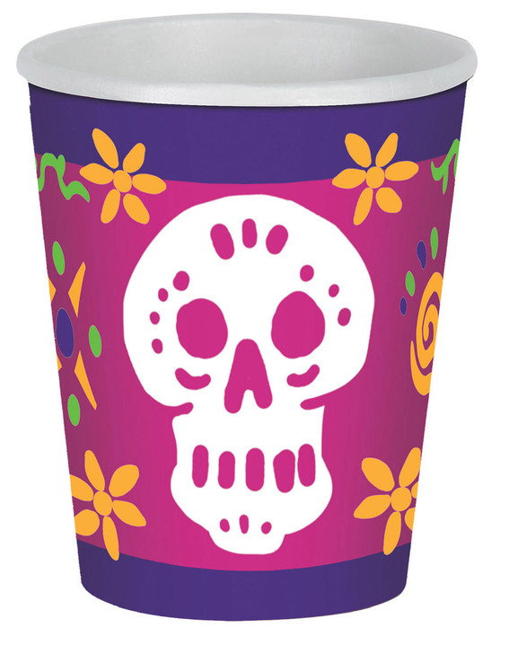 Beistle Day of the Dead Beverage Cups