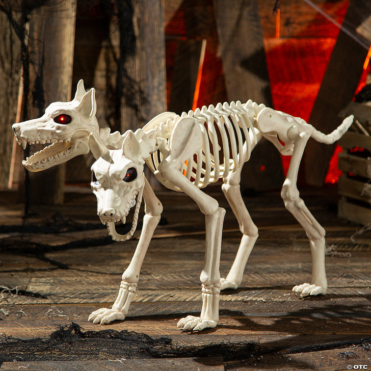 Animated Two Headed Dober Man