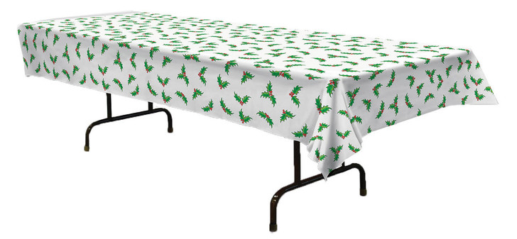 Beistle Beistle Holly Table Cover