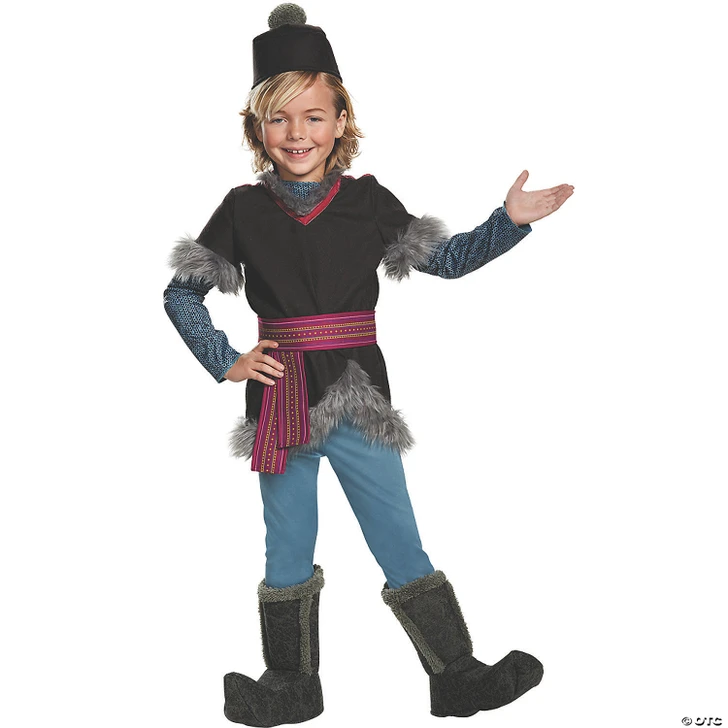 Boy's Deluxe Frozen Kristoff Costume - Small
