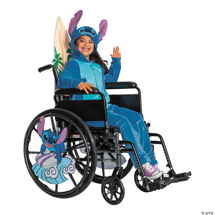 Kids Adaptive Disney's Lilo & Stitch Stitch Hooded Jumpsuit Costume