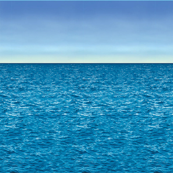 Beistle Beistle Ocean and Sky Backdrop 4 X 30