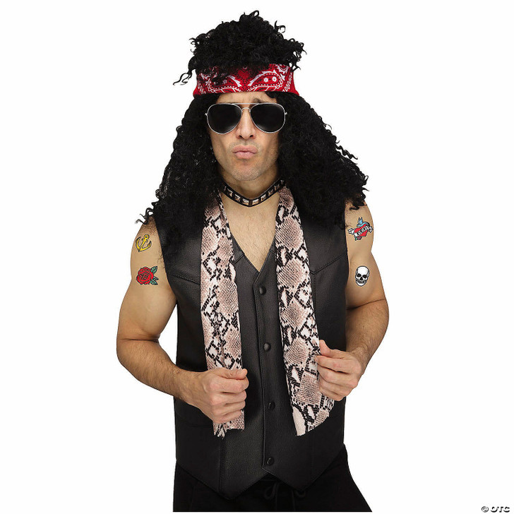 Instant Kit 80's Rocker Multicolor Costume Accessories