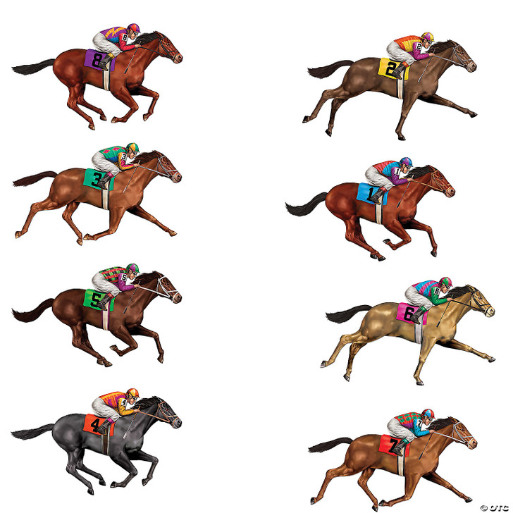 Beistle Race Horse Props