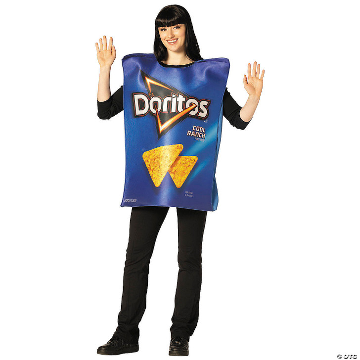 Adults Doritos Cool Ranch Bag Tunic Costume
